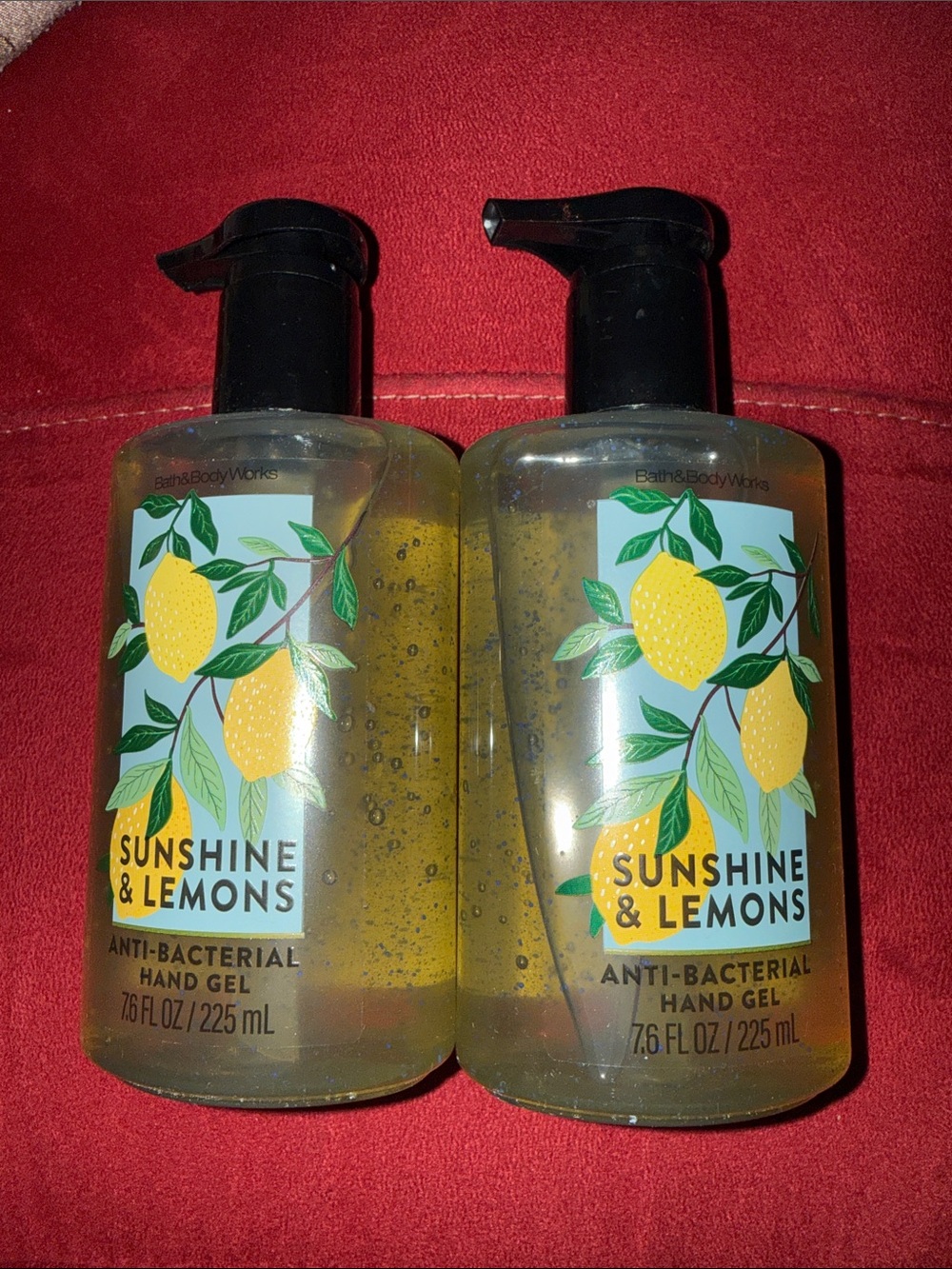 BBW 2pc Antibacterial Hand gels Sunshine Lemons